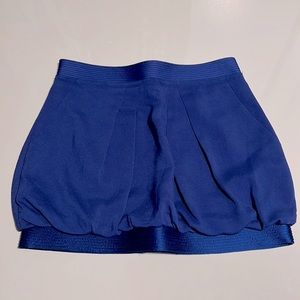 BCBG Maxazaria Blue Mini Skirt